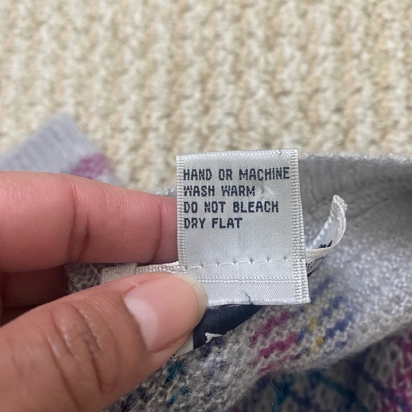 THE BAY CLUB | Vintage 90’s Plaid Knit Short Sleeve Pullover Sweater Large - Picture 10 of 16